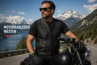 Motorrad lederwesten