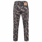 Motorrad-Cargohose in Camouflage mit Aramid-Verstärkung und herausnehmbaren CE-Knieprotektoren