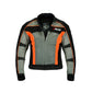 Men’s Motorcycle Jacket - Neon Orange