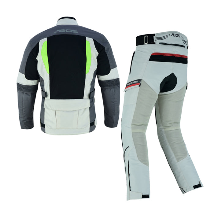 RebStock Bikeranzug für Grau Schwarz
