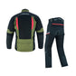 RebStock Summer Motorcycle Suit Olive Green