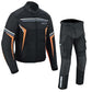 RebStock Sommer-Motorradanzug Neo Orange
