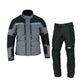 RebStock Summer Motorcycle Suit Grey Black