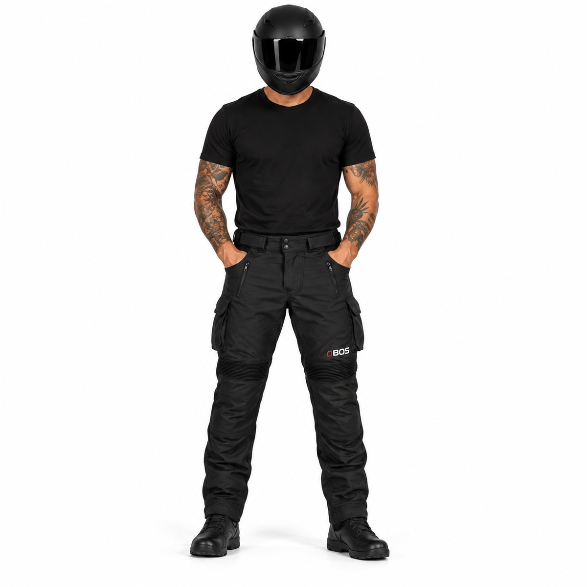 Herren Sommer Motorrad Textilhose Wasserdicht