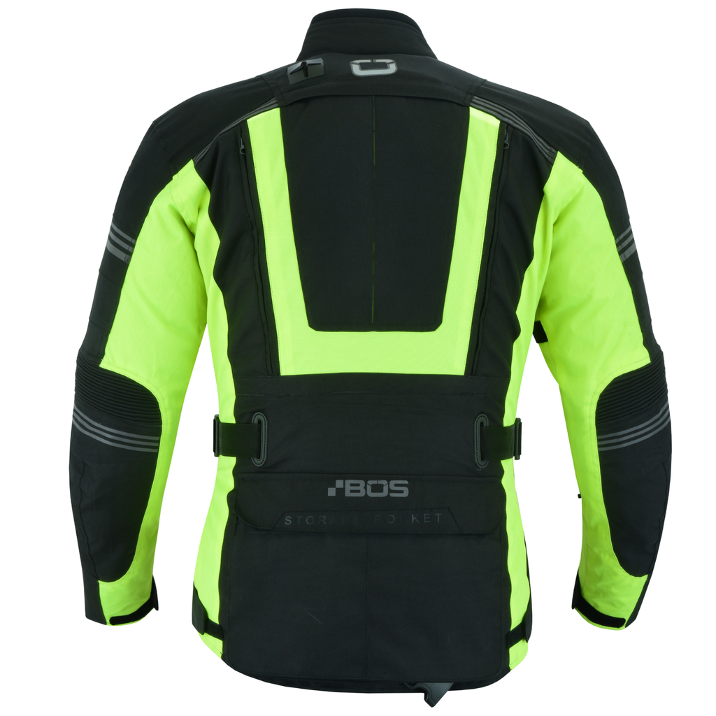 Touringjacke Motorrad Lang CE Schutz Allwetter