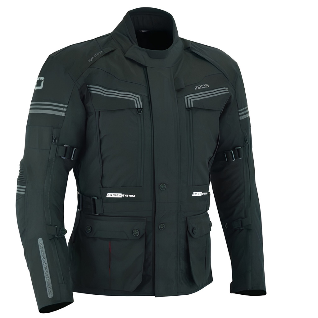Motorradjacke Lang Touring CE Schutz Wasserdicht