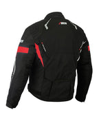 Herren Motorrad Touringjacke mit Protektoren – Textiljacke für Touren