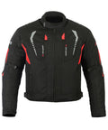 Herren Motorrad Touringjacke mit Protektoren – Textiljacke für Touren