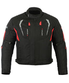 Herren Motorrad Touringjacke mit Protektoren – Textiljacke für Touren