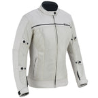 Motorradjacke Damen Sommer Grau – Leicht & Atmungsaktiv