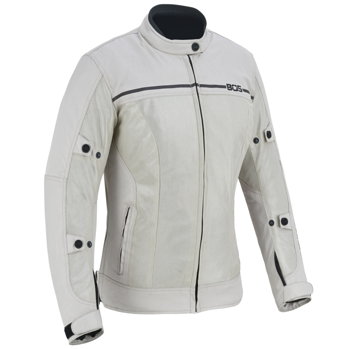 Motorradjacke Damen Sommer Grau – Leicht & Atmungsaktiv