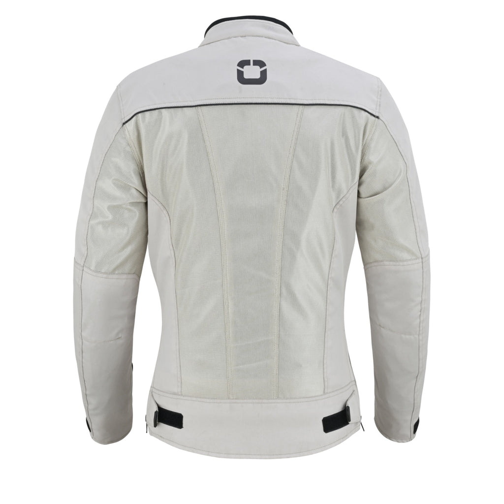 Motorradjacke Damen Sommer Grau – Leicht & Atmungsaktiv