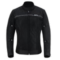 Damen Motorrad Sommerjacke Mesh mit CE-Protektoren