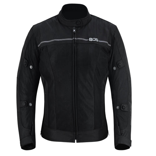 Damen Motorradjacke Sommer Mesh mit CE-Protektoren – Leicht & Atmungsaktiv