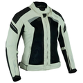 Damen Motorrad Sommerjacke mit CE Protektoren