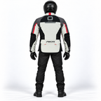 Motorrad-Touringjacke mit Thermofutter und verstellbarer Taille