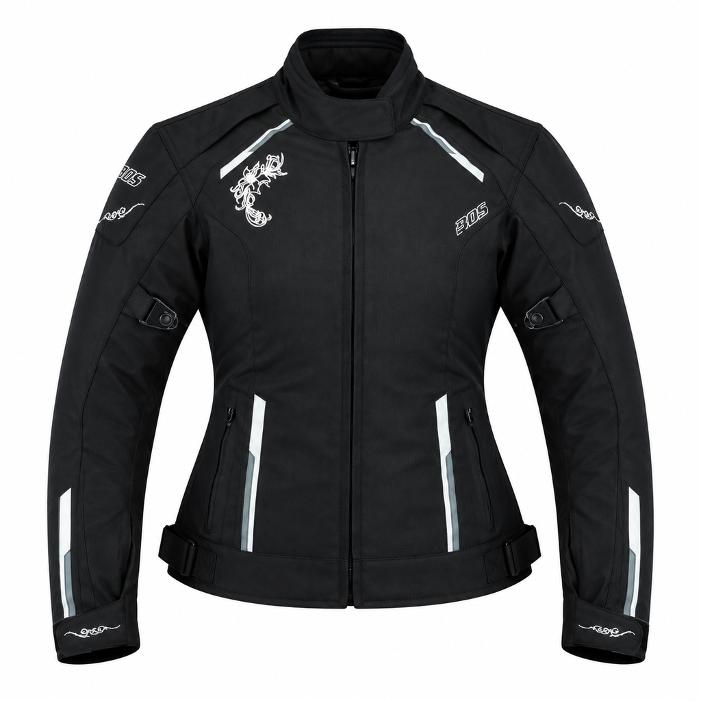 Motorradjacke Damen Wasserdicht mit Protektoren – BOS