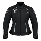 Damen-Motorradjacke mit Protektoren – für Sommer und Winter