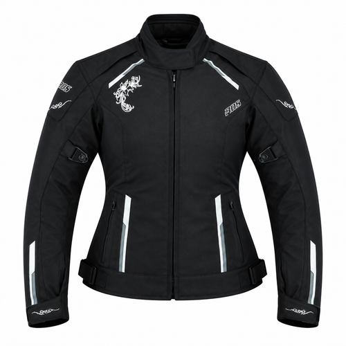 Damen-Motorradjacke mit Protektoren – für Sommer und Winter