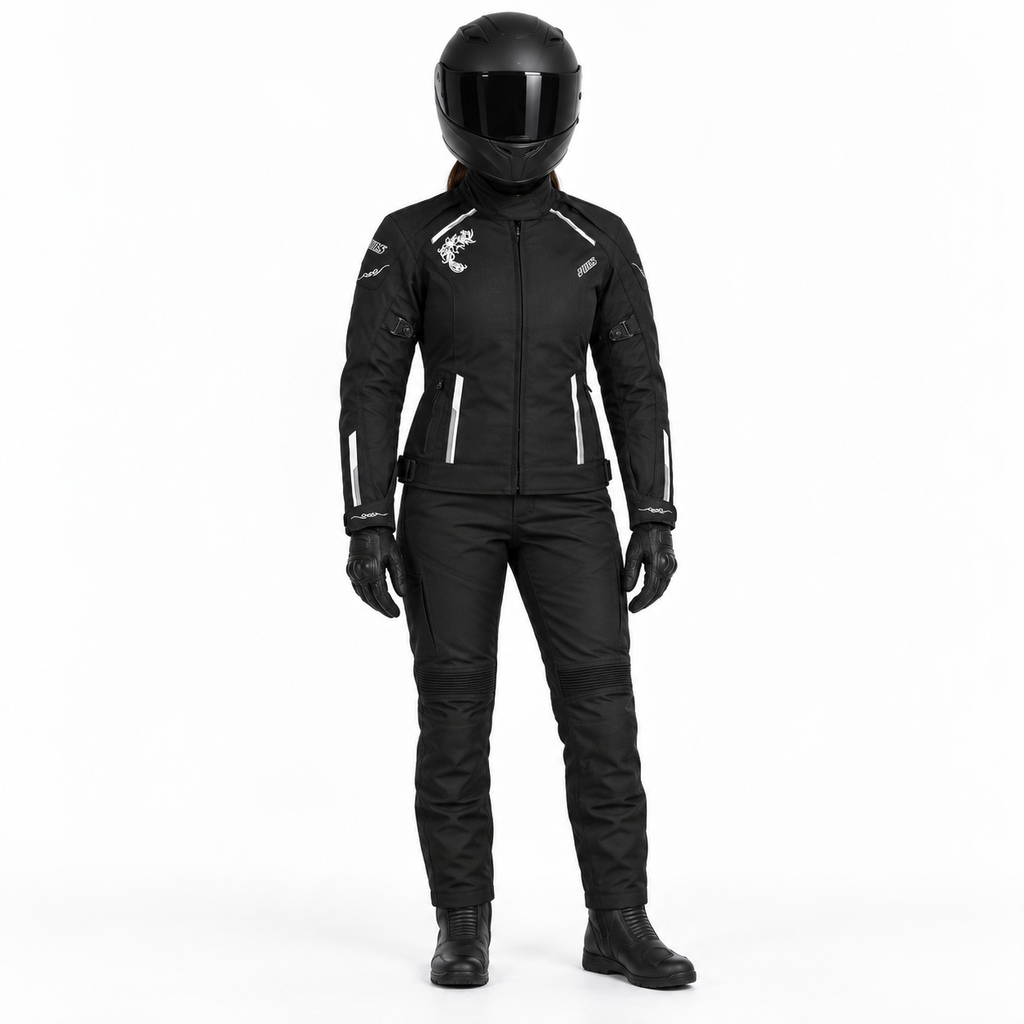 Motorradjacke Damen Wasserdicht mit Protektoren – BOS