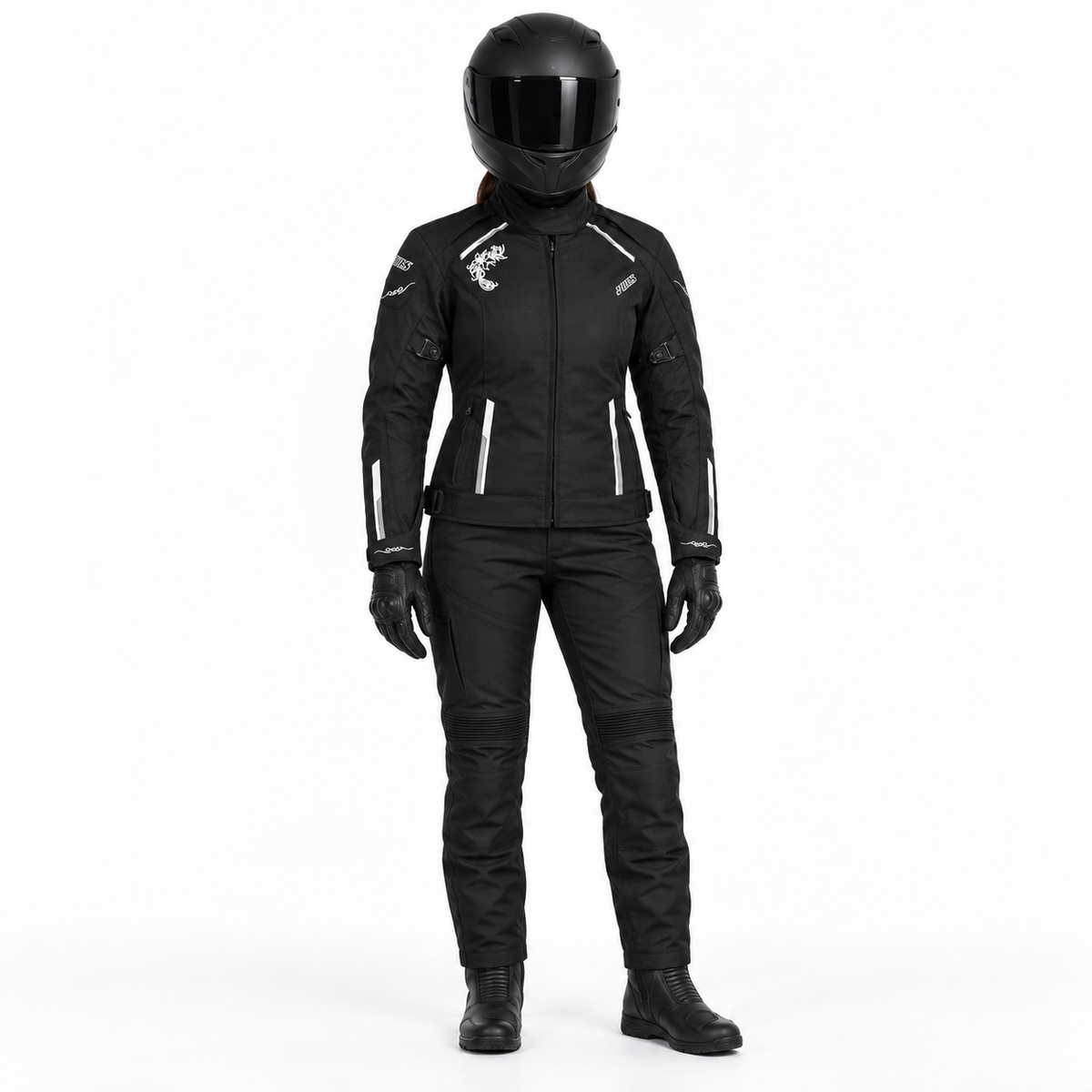 Motorradjacke Damen Wasserdicht mit Protektoren – BOS