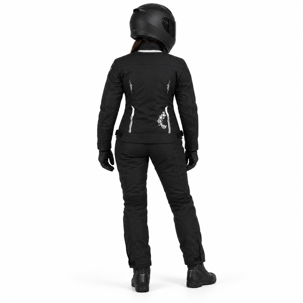 Motorradjacke Damen Wasserdicht mit Protektoren – BOS