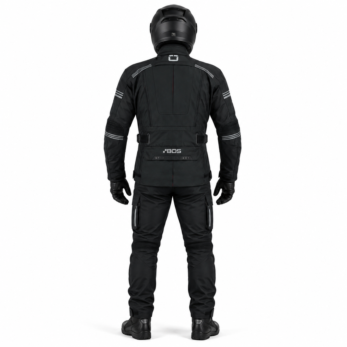 Motorradjacke Lang Touring CE Schutz Wasserdicht