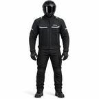 Motorrad Sommerjacke Herren Schwarz CE Schutz