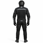 Motorrad Sommerjacke Herren Schwarz CE Schutz