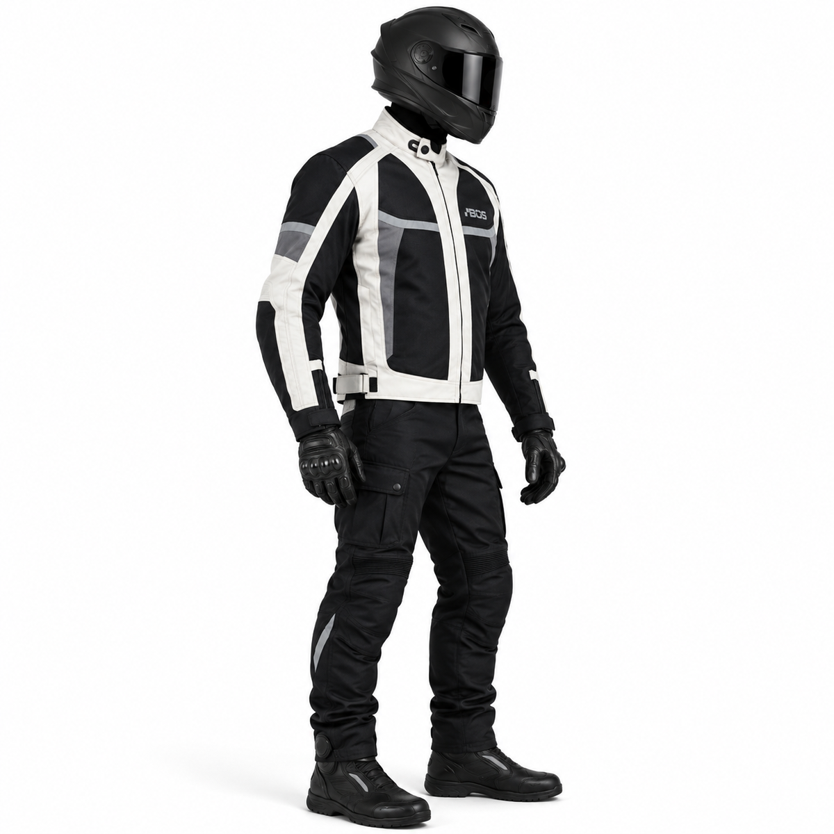 Sommer Motorradjacke Herren CE Protektoren