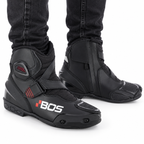 Motorradstiefel BOS aus Rindleder – Wasserdicht mit Hipora-Membran