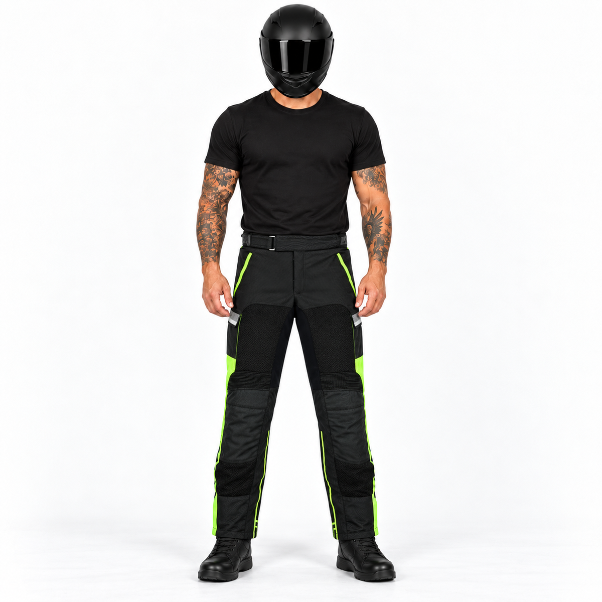 Motorradhose CE Knieschutz Wasserdicht Touring
