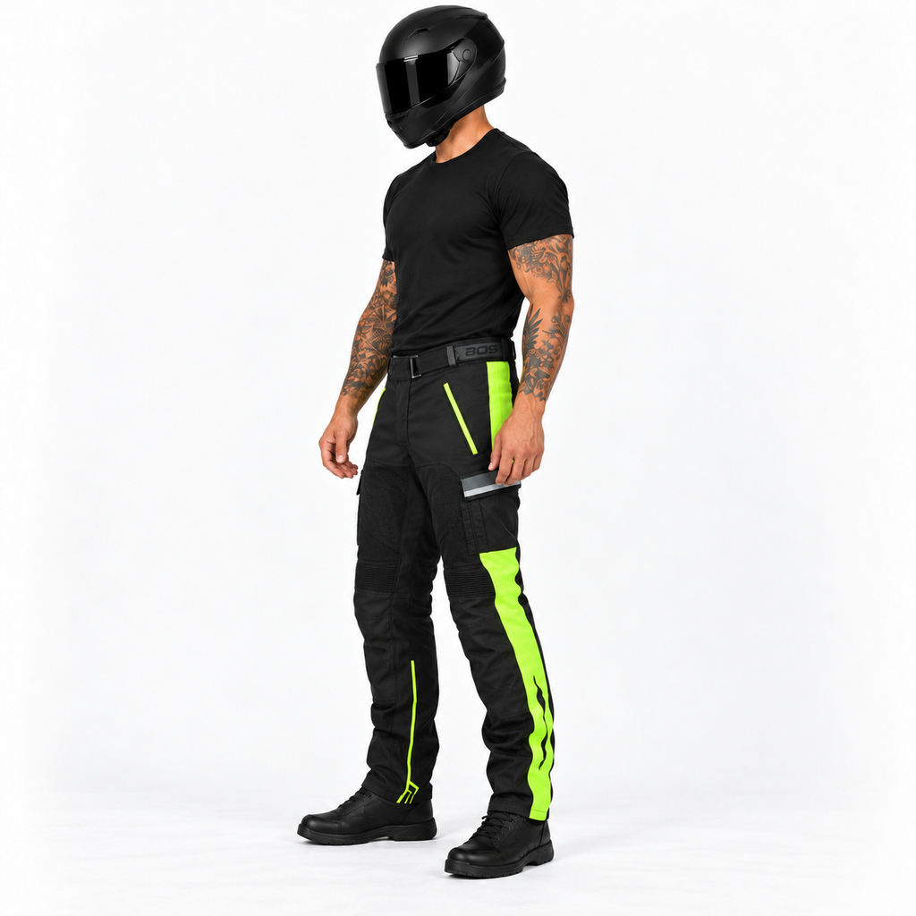 Motorradhose CE Knieschutz Wasserdicht Touring