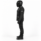 Herren-Motorradjacke mit CE-Protektoren und herausnehmbarem Thermofutter