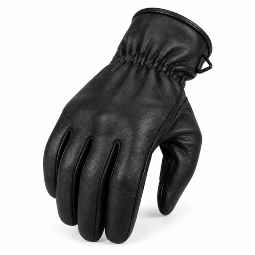 Herren Leder-Motorradhandschuhe in vier Farben – Vintage Biker Handschuhe