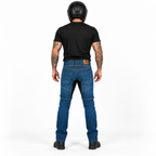 Motorrad-Jeans für Herren mit CE-Knieprotektoren und Aramid-Innenfutter