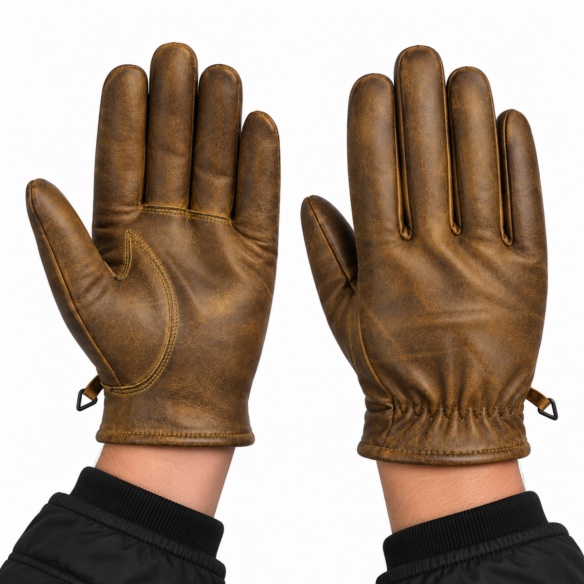Braune Lederhandschuhe Herren – Klassische Ausführung