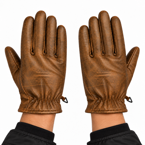 Braune Lederhandschuhe Herren – Klassische Ausführung