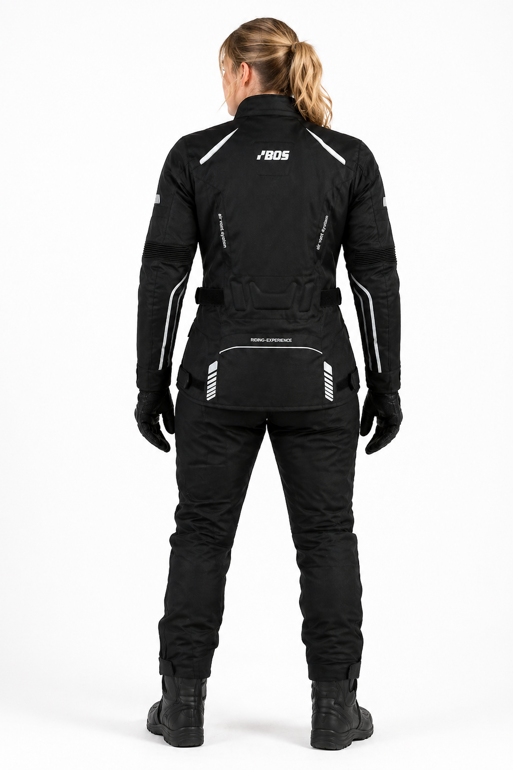 Damen Motorrad Touringjacke Wasserdicht CE Schutz