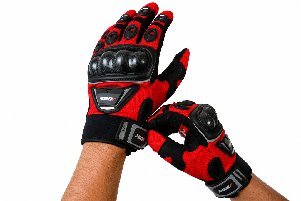 Motorradhandschuhe Herren Sommer – Protektiv & Atmungsaktiv, Leder & Textil