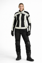 Damen Motorrad Sommerjacke mit CE Protektoren