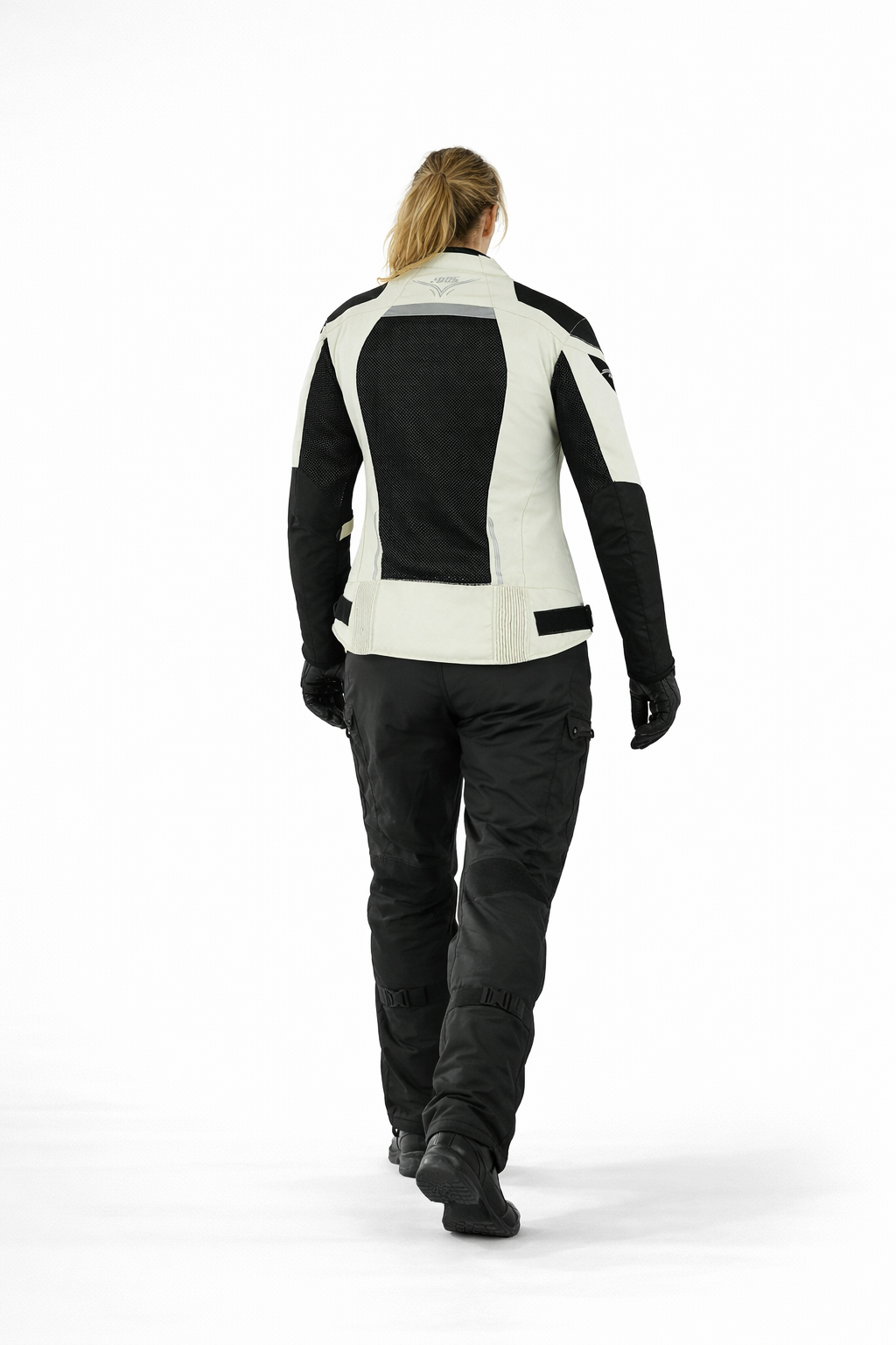 Damen Motorrad Sommerjacke mit CE Protektoren