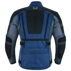 Motorradjacke-Touring Wasserdichte für Herren mit CE-Protektoren – Ganzjährig