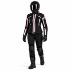Motorradjacke Damen Sommer CE Protektoren Leicht
