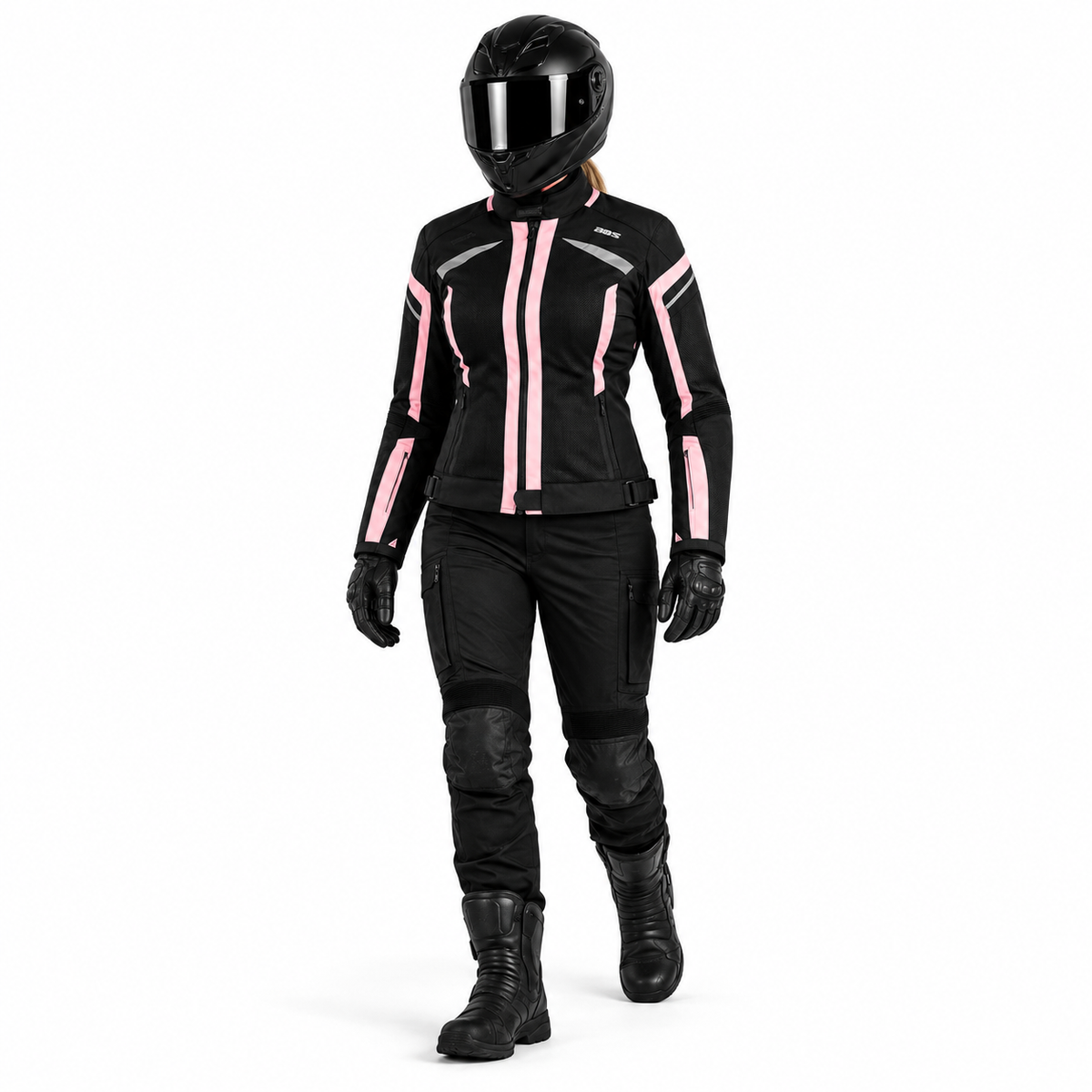 Motorradjacke Damen Sommer CE Protektoren Leicht