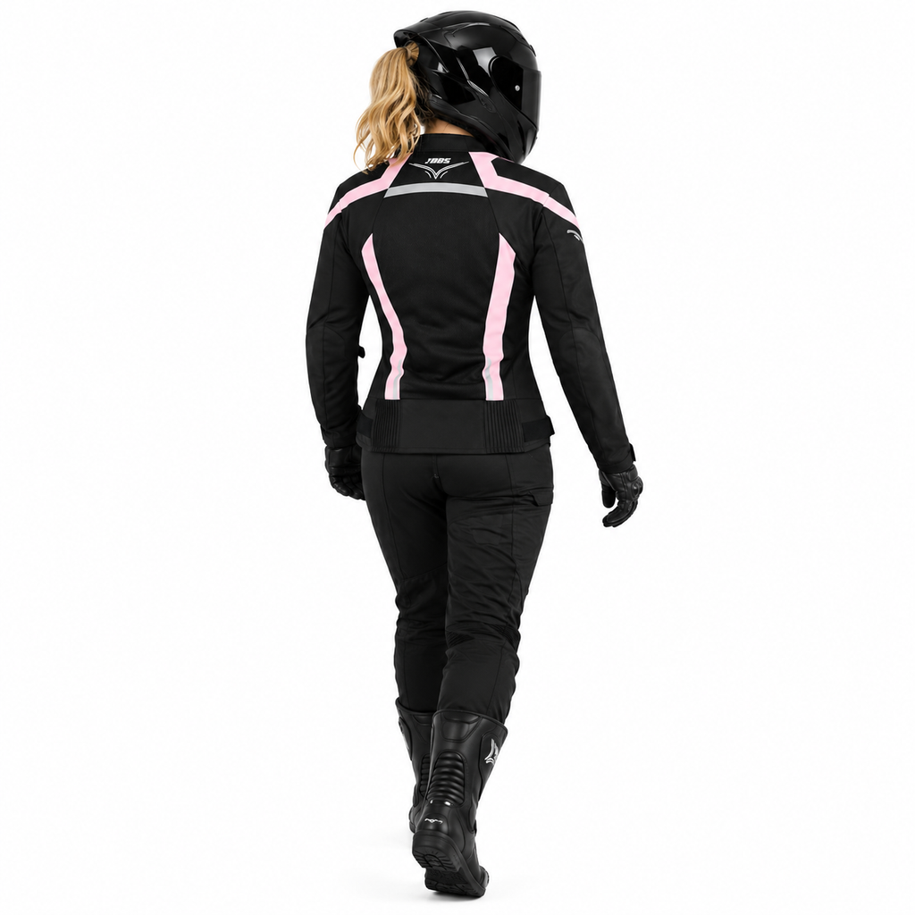Motorradjacke Damen Sommer CE Protektoren Leicht
