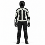 Damen Motorrad Sommerjacke mit CE Protektoren