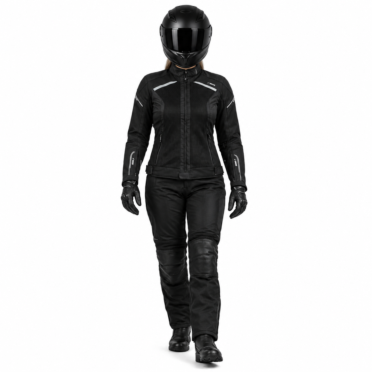Damen Motorradjacke Aylin, Sommer Motorradjacke mit CE-Protektoren
