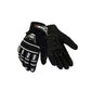 Motorrad Lederhandschuhe für den Sommer Schwarz
