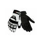 Motorrad Lederhandschuhe für den Sommer Weiß
